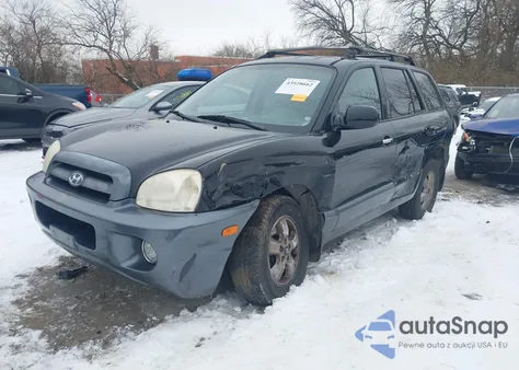 2006 Hyundai Santa Fe Gls/Limited из США, поврежденный, VIN KM8SC13E36U084339